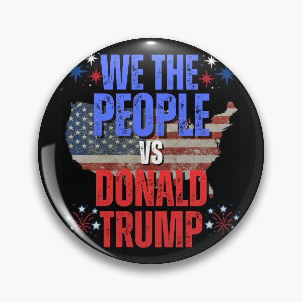 Item preview, We The People vs Donald Trump Vote Harris 2024 Save Democracy Political Design designed and sold by EarthArtDesigns.
