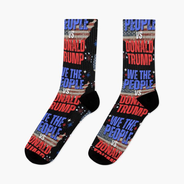 Item preview, We The People vs Donald Trump Vote Harris 2024 Save Democracy Political Design designed and sold by EarthArtDesigns.