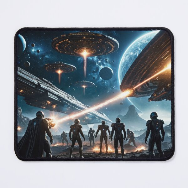 Item preview, epic space battle in an alien planet between spaceships designed and sold by dimitrisbar.