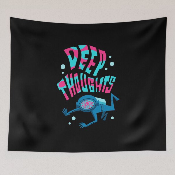 Item preview, Deep thoughts (trippy) designed and sold by GERTYrb.