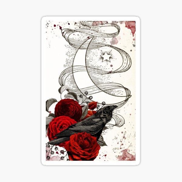 Item preview, Raven Moon designed and sold by CalicoCollage.