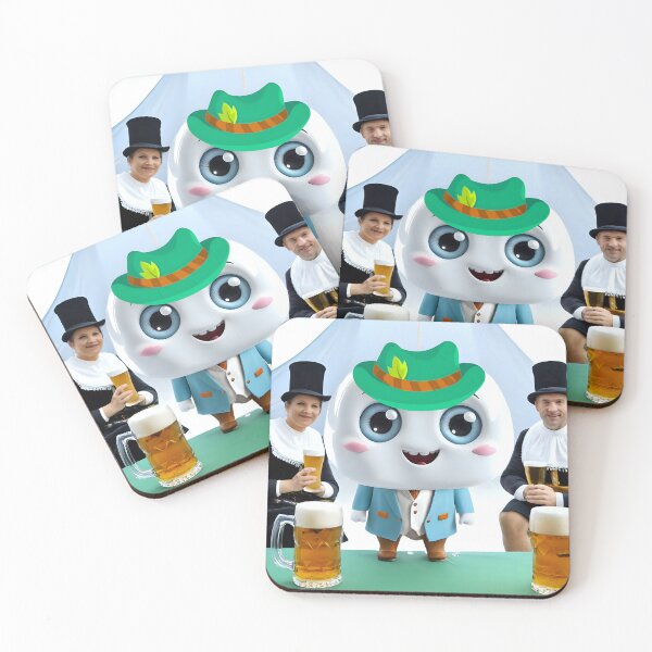 Item preview, Spark the happy tooth visiting Munich beer fair designed and sold by roman747.