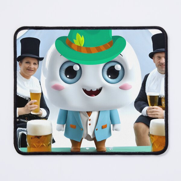 Item preview, Spark the happy tooth visiting Munich beer fair designed and sold by roman747.