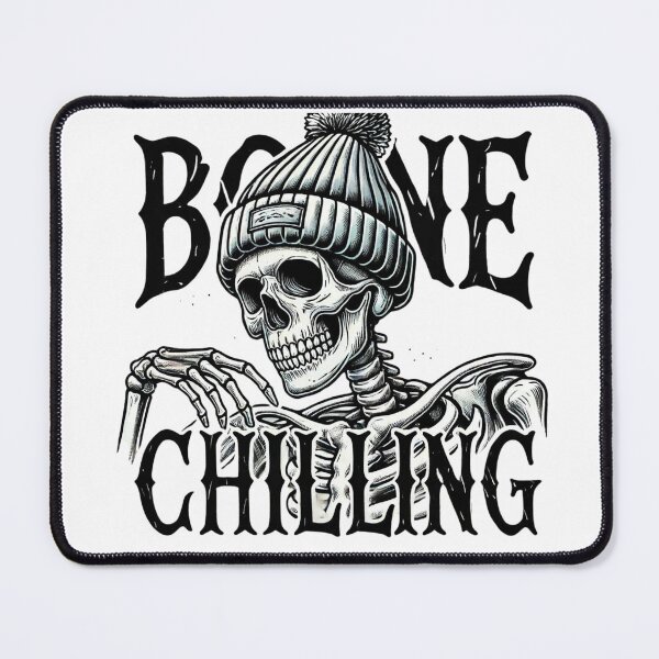 Item preview, Skeleton in a Funny Hat - Bone Chilling designed and sold by Blink Art Studio.