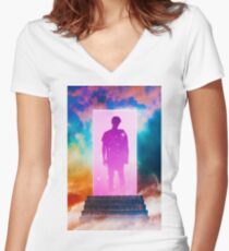 Stair Women's Fitted V-Neck T-Shirt