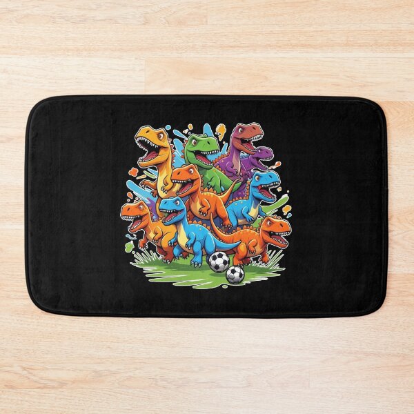 Item preview, Dinosaur Soccer Team - Colorful and Fun- Olympic Football Team designed and sold by Taans-Creation.