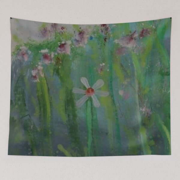 Item preview, Green lilies with assorted flower colors  designed and sold by annenambiro.