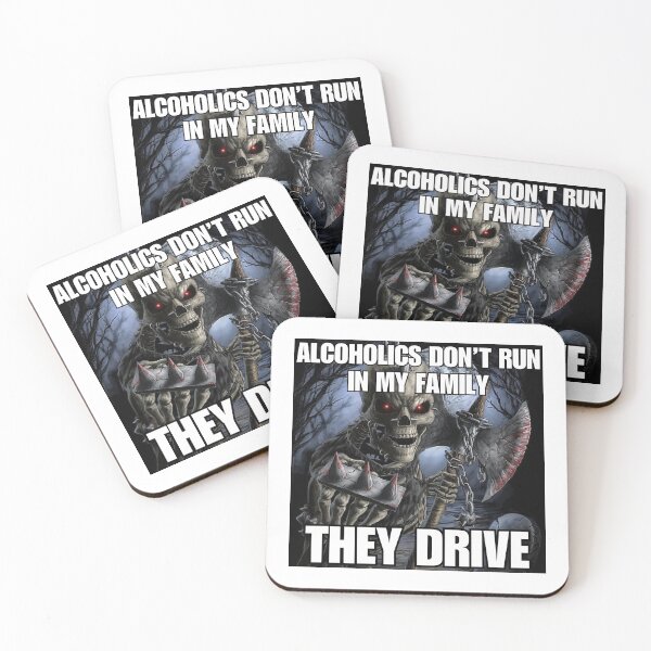 Item preview, Alcoholics don't run in my family designed and sold by killzak.