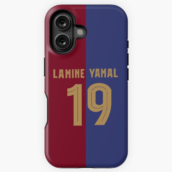 Aperçu de l'œuvre Lamine Yamal maillot Barcelone 24/25 créée et vendue par Alimator.