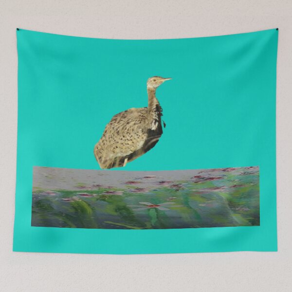 Item preview, Captivating Bird on Lilies designed and sold by annenambiro.