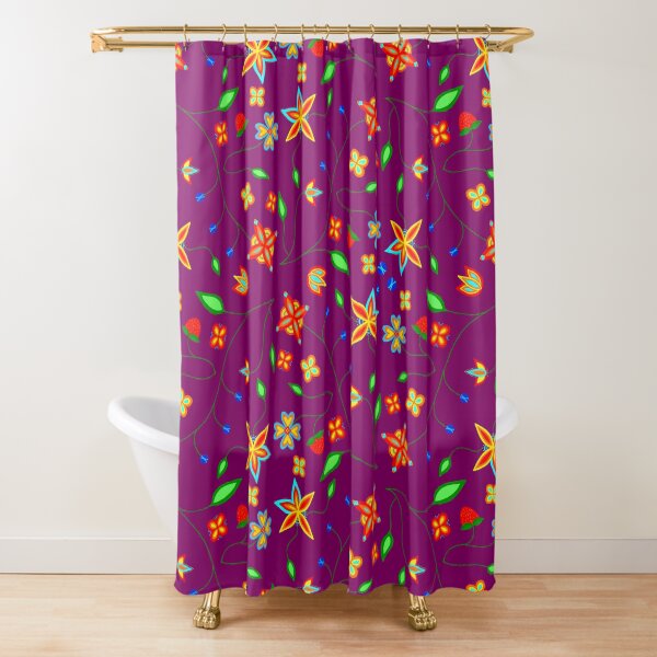 Item preview, Purple Floral designed and sold by Niibidoon.