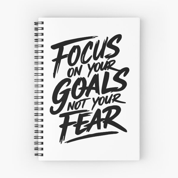 Item preview, Focus on your goal not your fear designed and sold by Pixel Oner.