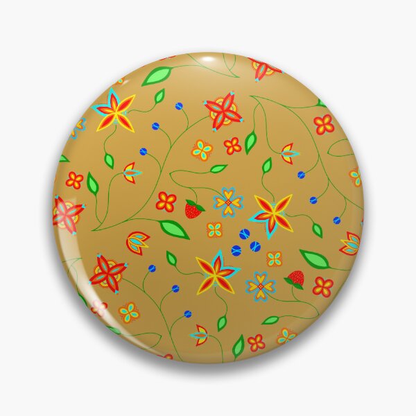 Item preview, Tan Floral designed and sold by Niibidoon.