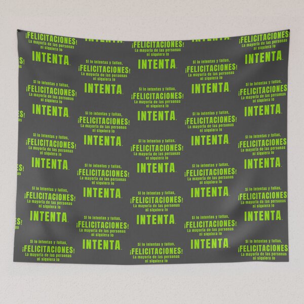 Item preview, If you try and fail, congratulations! Most people don't even try. designed and sold by La Loca.