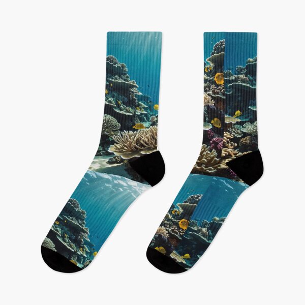 Item preview, fantastic underwater coral reef with fish designed and sold by dimitrisbar.