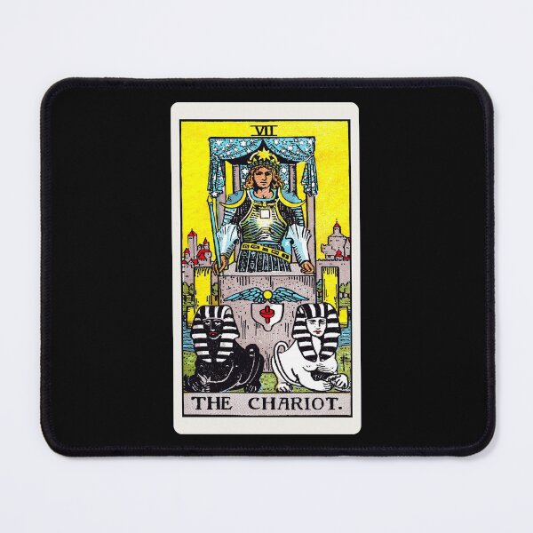 Artikelvorschau, Karte Nr. 7 – Der Wagen – Rider Waite Smith Tarot entworfen und verkauft von ABSTRACT-IVISM.