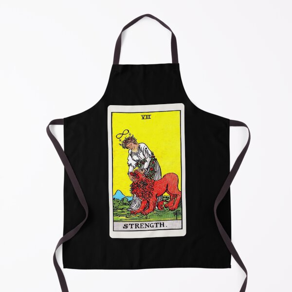 Item preview, Card #8 - Strength - Rider Waite Smith Tarot designed and sold by ABSTRACT-IVISM.