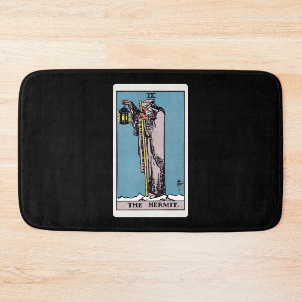 Item preview, Card #9 - The Hermit - Rider Waite Smith Tarot designed and sold by ABSTRACT-IVISM.