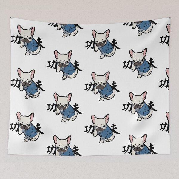 Item preview, Kung Fu French Bulldog   designed and sold by Hustlercredo.
