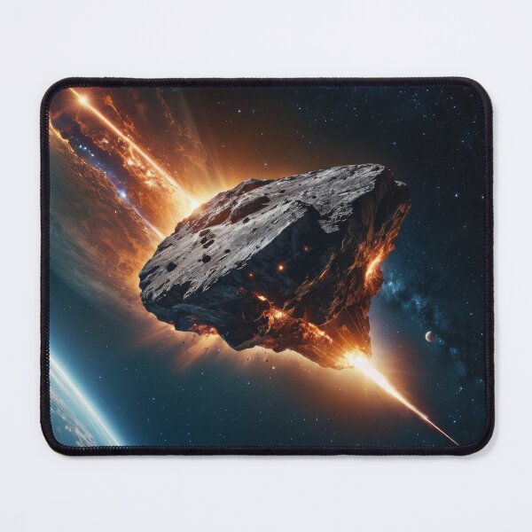 Item preview, meteorite asteroid heading to earth armagedon doomsday space designed and sold by dimitrisbar.
