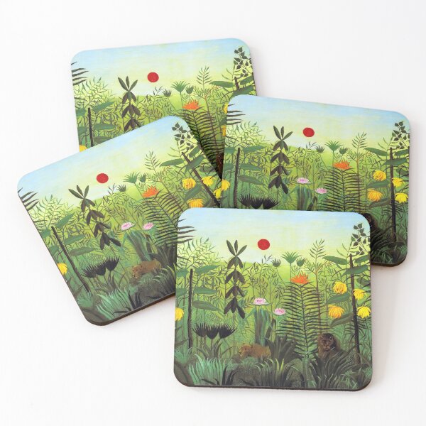 Artikelvorschau, Künstler Henri Rousseau, Maler Henri Rousseau, Kunst Henri Rousseau, Kunstwerk Henri Rousseau, Malstil Henri Rousseau, Kunststil Henri Rousseau entworfen und verkauft von rosa-reid.