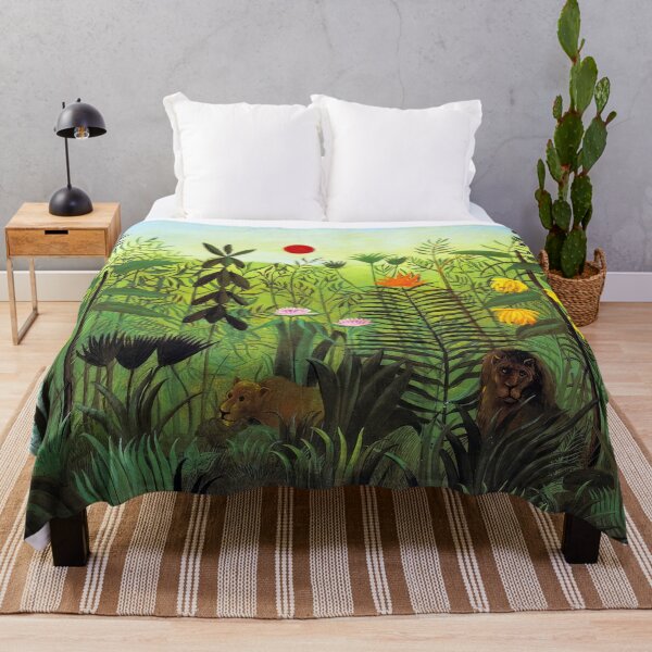 Artikelvorschau, Künstler Henri Rousseau, Maler Henri Rousseau, Kunst Henri Rousseau, Kunstwerk Henri Rousseau, Malstil Henri Rousseau, Kunststil Henri Rousseau entworfen und verkauft von rosa-reid.