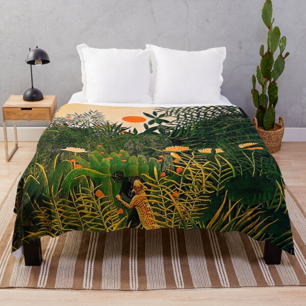 Artikelvorschau, Künstler Henri Rousseau, Maler Henri Rousseau, Kunst Henri Rousseau, Kunstwerk Henri Rousseau, Malstil Henri Rousseau, Kunststil Henri Rousseau entworfen und verkauft von rosa-reid.