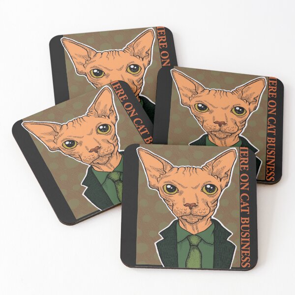 Item preview, CAT BUSINESS designed and sold by HumanHandArts.