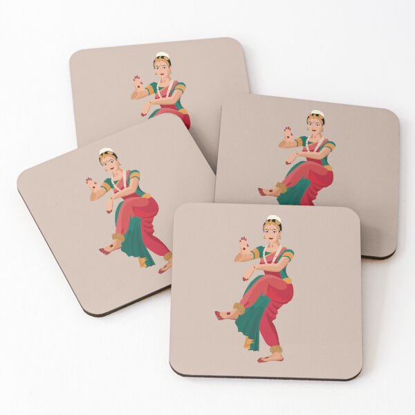 Item preview, Indian Classical dance Bharatnatyam art designed and sold by ThePurplePrints.
