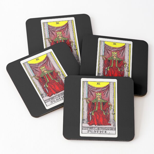 Item preview, Card #11 - Justice - Rider Waite Smith Tarot designed and sold by ABSTRACT-IVISM.