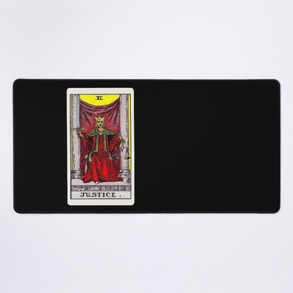 Item preview, Card #11 - Justice - Rider Waite Smith Tarot designed and sold by ABSTRACT-IVISM.