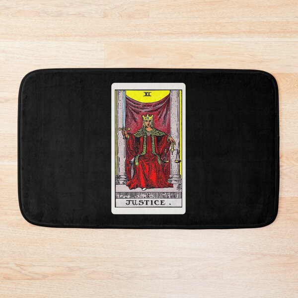 Item preview, Card #11 - Justice - Rider Waite Smith Tarot designed and sold by ABSTRACT-IVISM.