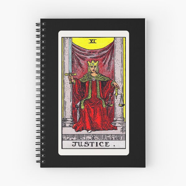 Item preview, Card #11 - Justice - Rider Waite Smith Tarot designed and sold by ABSTRACT-IVISM.