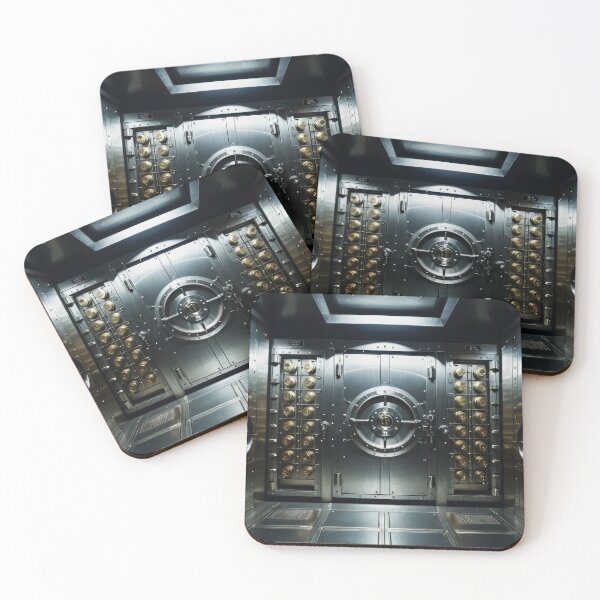 Item preview, a metallic vault of a bank to keep your valuables  designed and sold by dimitrisbar.