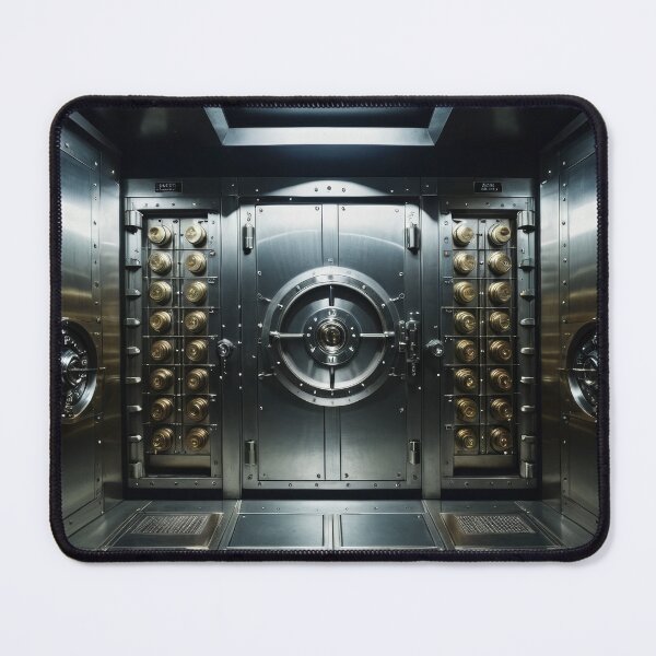 Item preview, a metallic vault of a bank to keep your valuables  designed and sold by dimitrisbar.