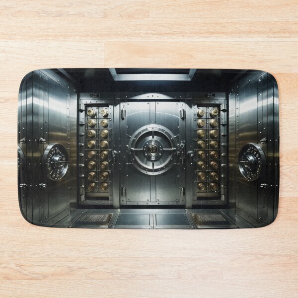 Item preview, a metallic vault of a bank to keep your valuables  designed and sold by dimitrisbar.