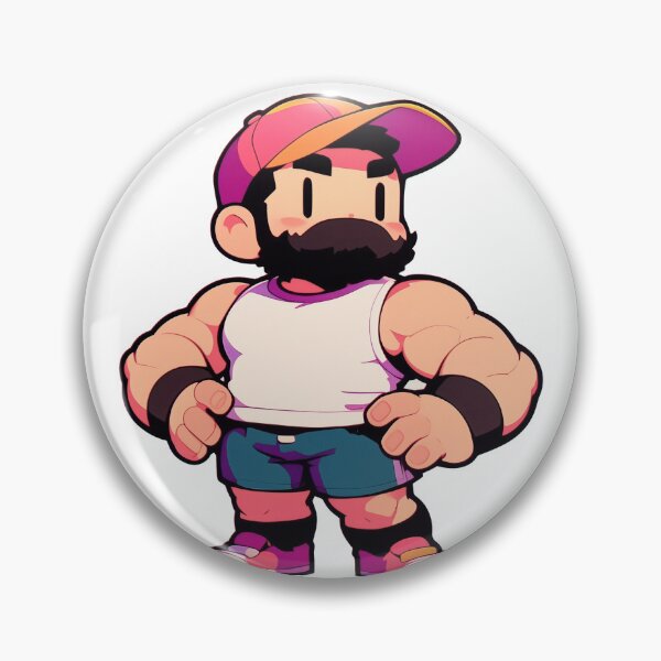 Item preview, Cute bearded gym guy. designed and sold by TheVibesGallery.