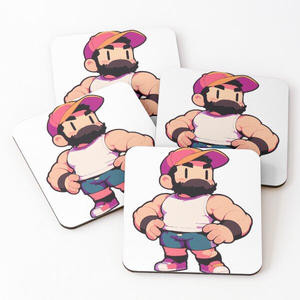 Item preview, Cute bearded gym guy. designed and sold by TheVibesGallery.