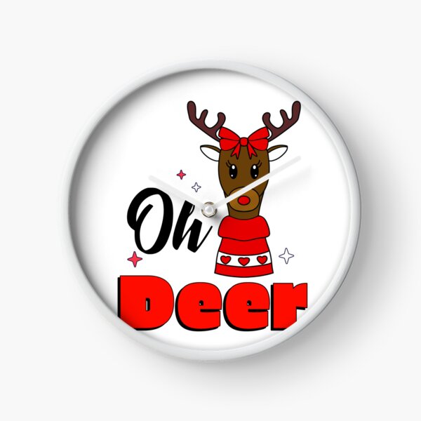 Item preview, Reindeer Head Oh Deer designed and sold by Sartoris Art.