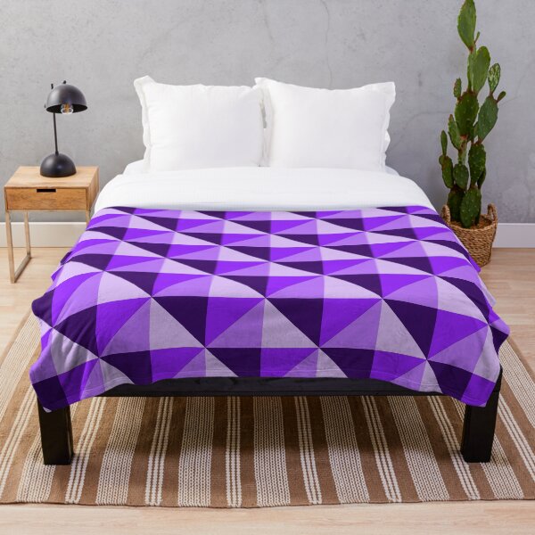 Aperçu de l'œuvre Modèle de pyramides violettes créée et vendue par SJ-Merch.