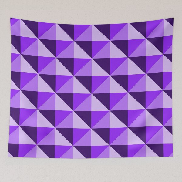 Item preview, Purple Pyramids Pattern designed and sold by SJ-Merch.