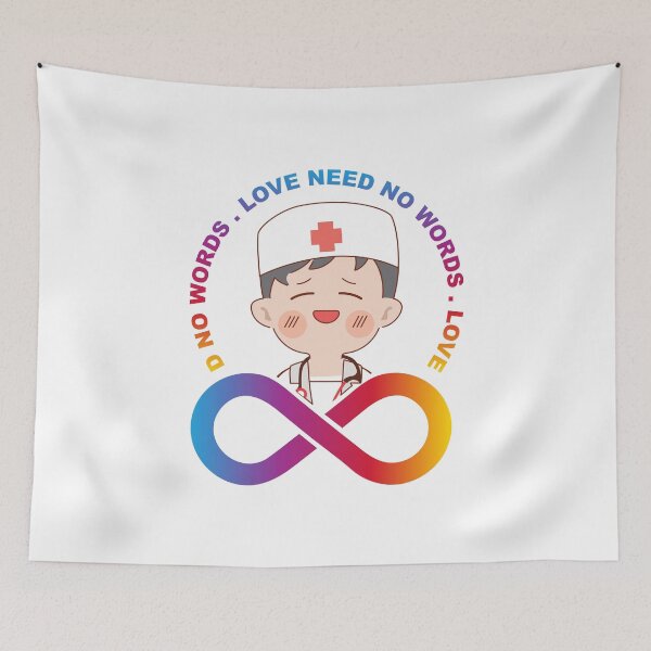Item preview, Copy of Autism Love need no words designed and sold by yphien.
