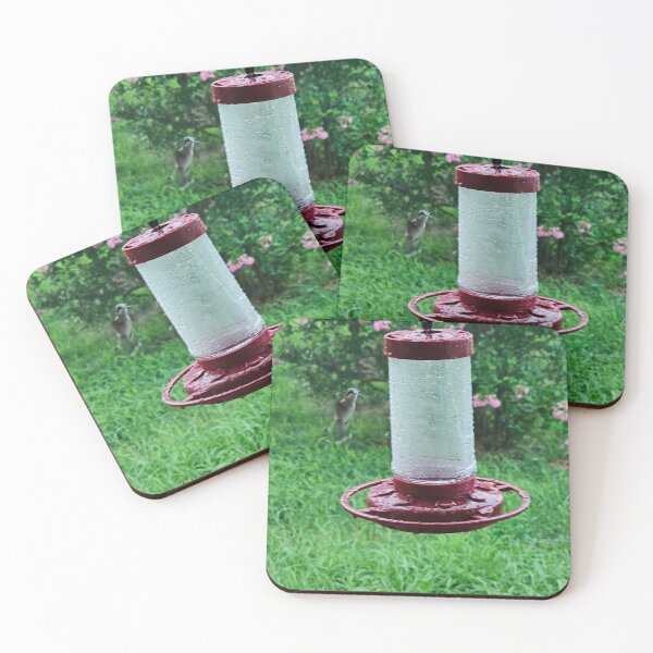 Item preview, HUMMINGBIRD AT FEEDER designed and sold by FFCrusader.