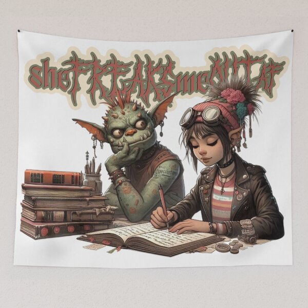 Item preview, she freaks me out way too much designed and sold by piscininha.