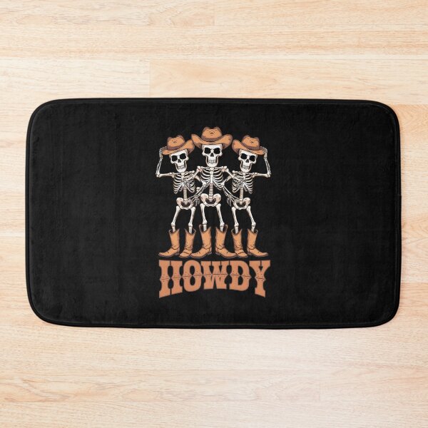 Item preview, Howdy Halloween Howdy Skeleton Cowboy Cowgirl Western designed and sold by clothesy7.