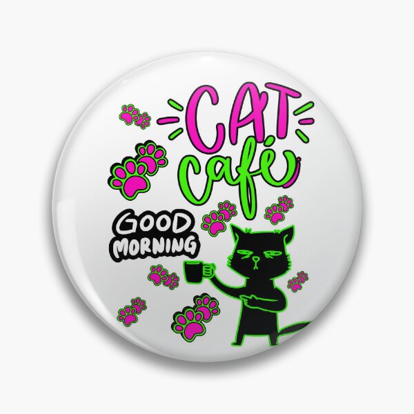 Item preview, CAT CAFE  designed and sold by stickersrafisa.