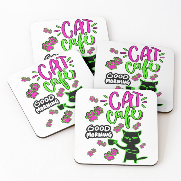 Item preview, CAT CAFE  designed and sold by stickersrafisa.