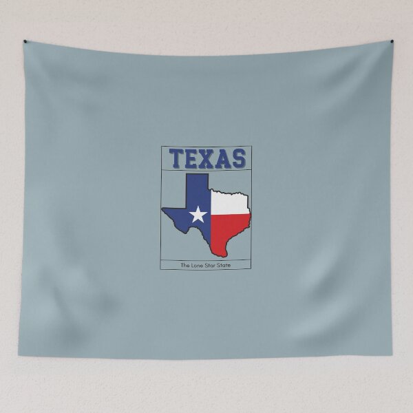 Artikelvorschau, Texas State Flag mit Umriss von Texas und Lone Star entworfen und verkauft von 19Beauty.