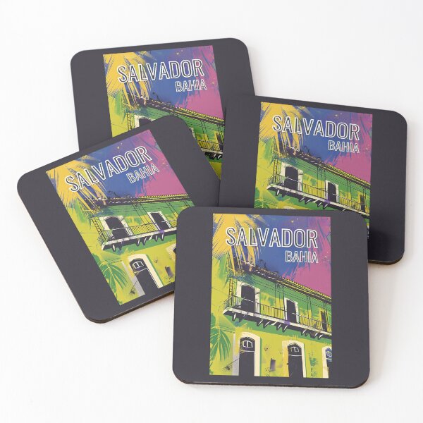 Item preview, A Vintage Travel Illustration of Salvador - Bahia - Brazil  designed and sold by GoodOldVintage.
