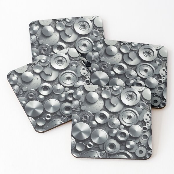Item preview, Brushed Circles 5 designed and sold by Sybille-Yates.